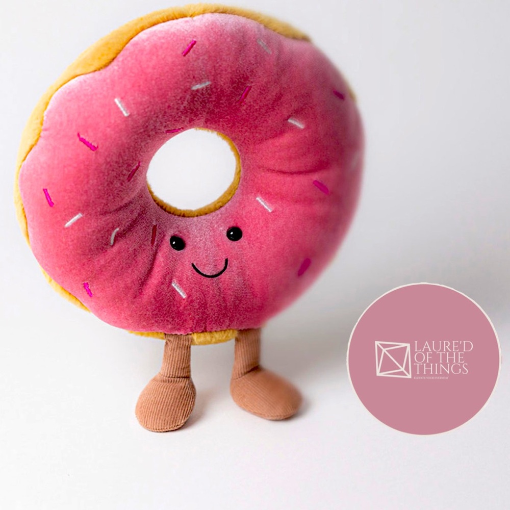 NWT JellyCat Amuseables Doughnut